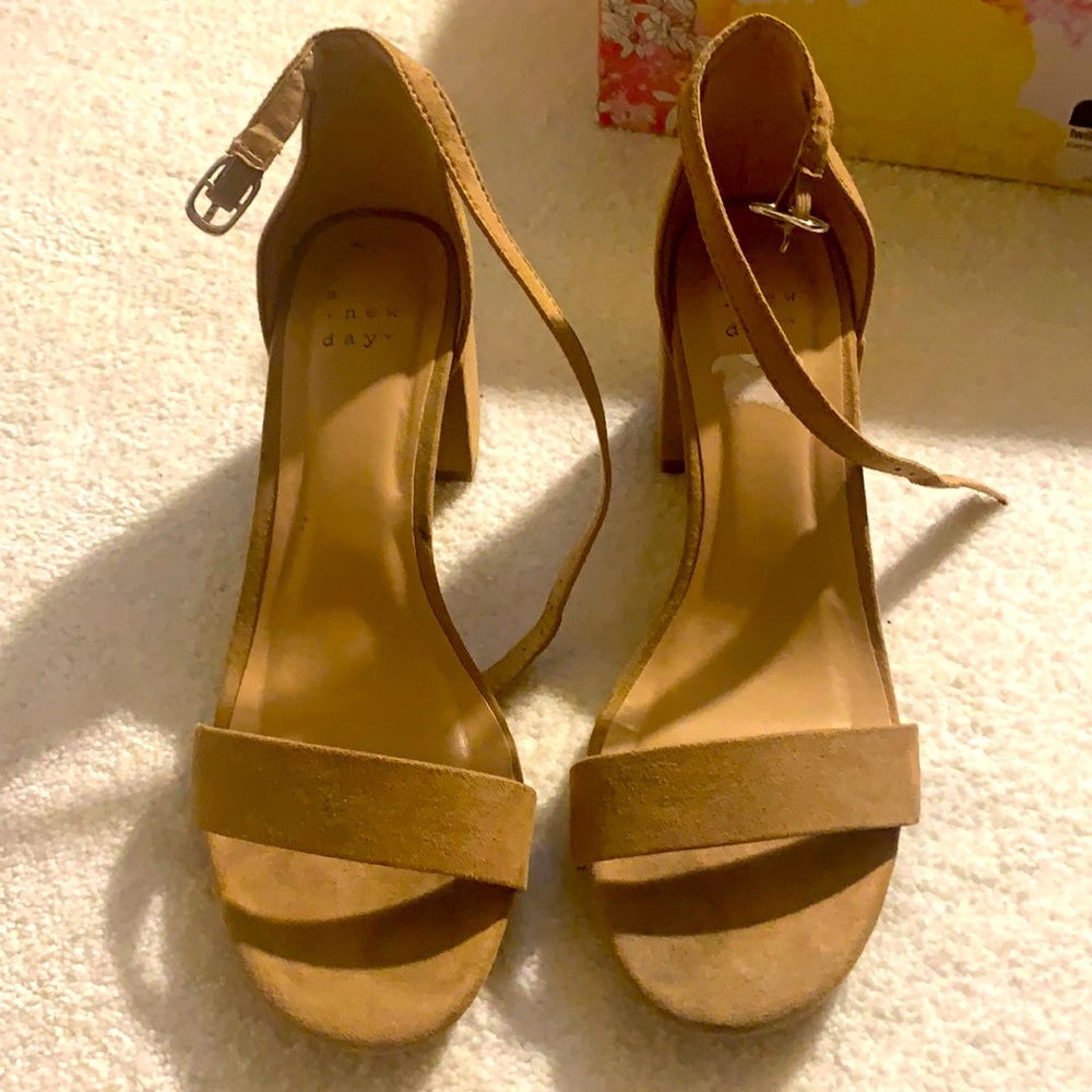 Tan Short Heels
